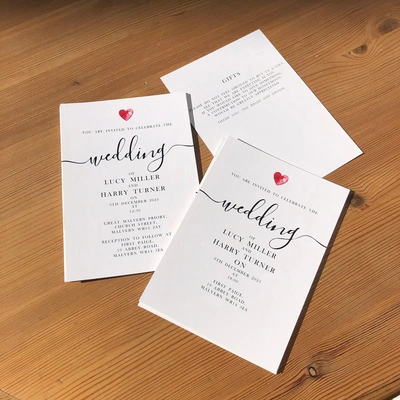  Standard Wedding Invites