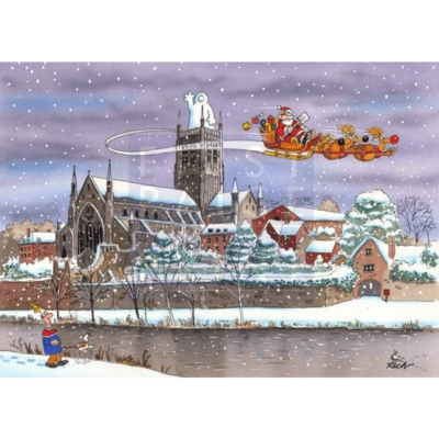 86/42 Santa's Fly Past Worcester