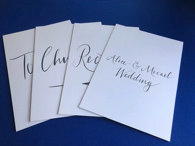 Wedding Signage