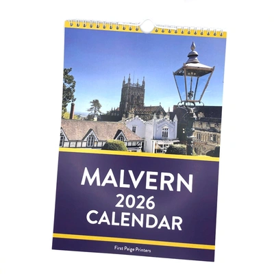  Malvern 2026 Calendar Front