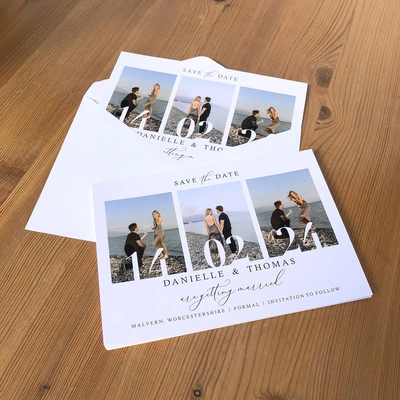 Save The Date With Envelope