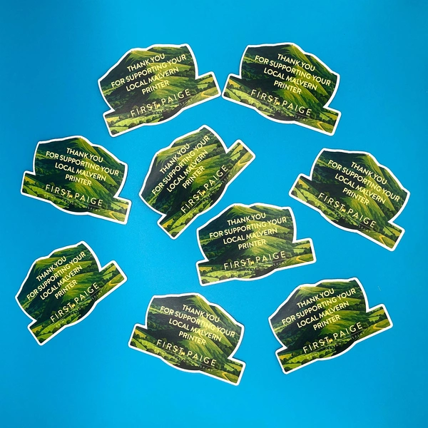  Shaped Stickers