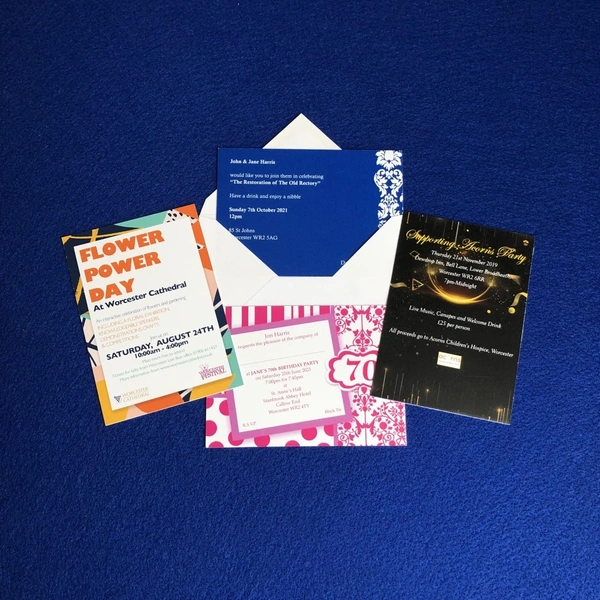 A6 Invites And Envelope
