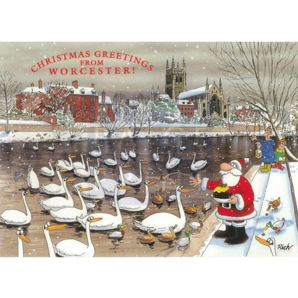86/40 Santa at the Swan Sanctuary Worcester