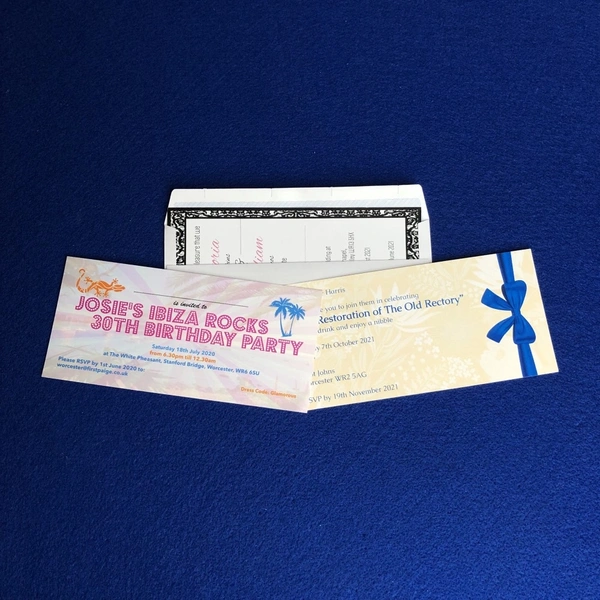 DL Invites And Envelope