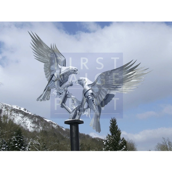 FP/63 Buzzards Malvern Sculpture in Rose Bank Gardens