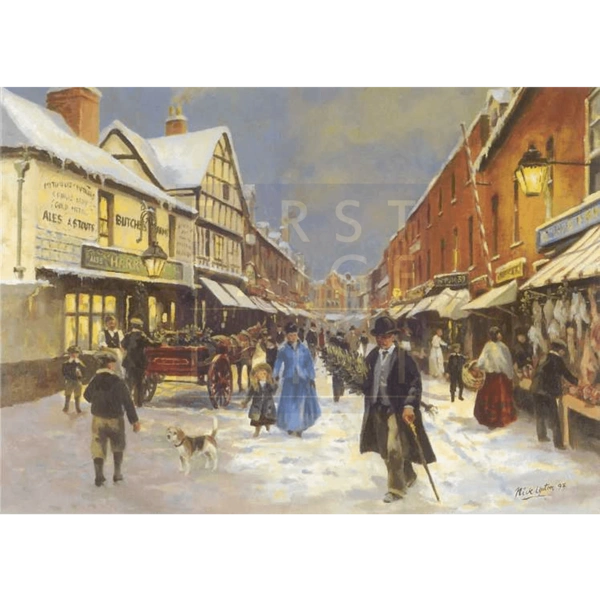  86/12 The Shambles Worcester about 1900
