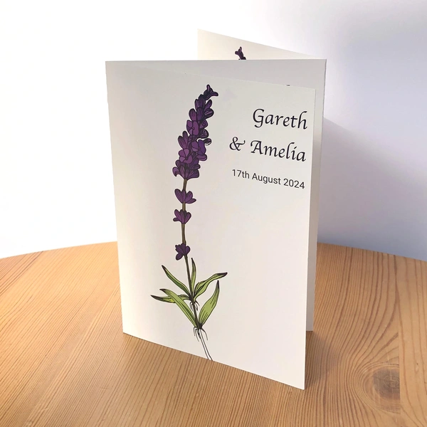  Concertina Fold Invite