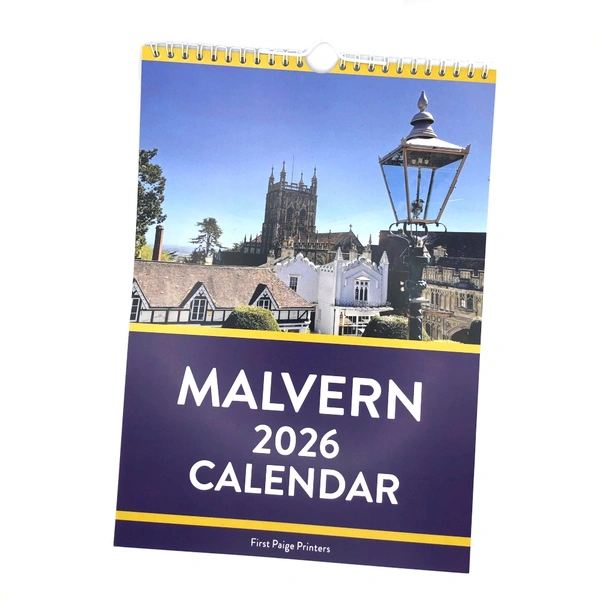  Malvern 2026 Calendar Front