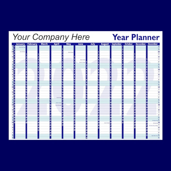 Customise Your Year Planner