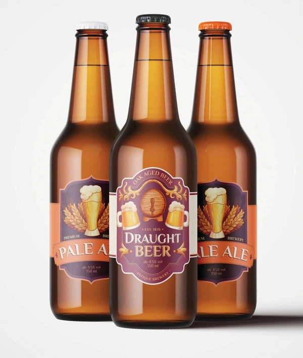  Bottle - Labels